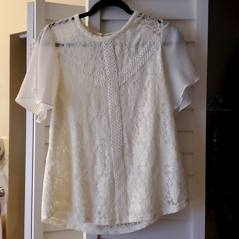 Cable & gauge Ivory Top